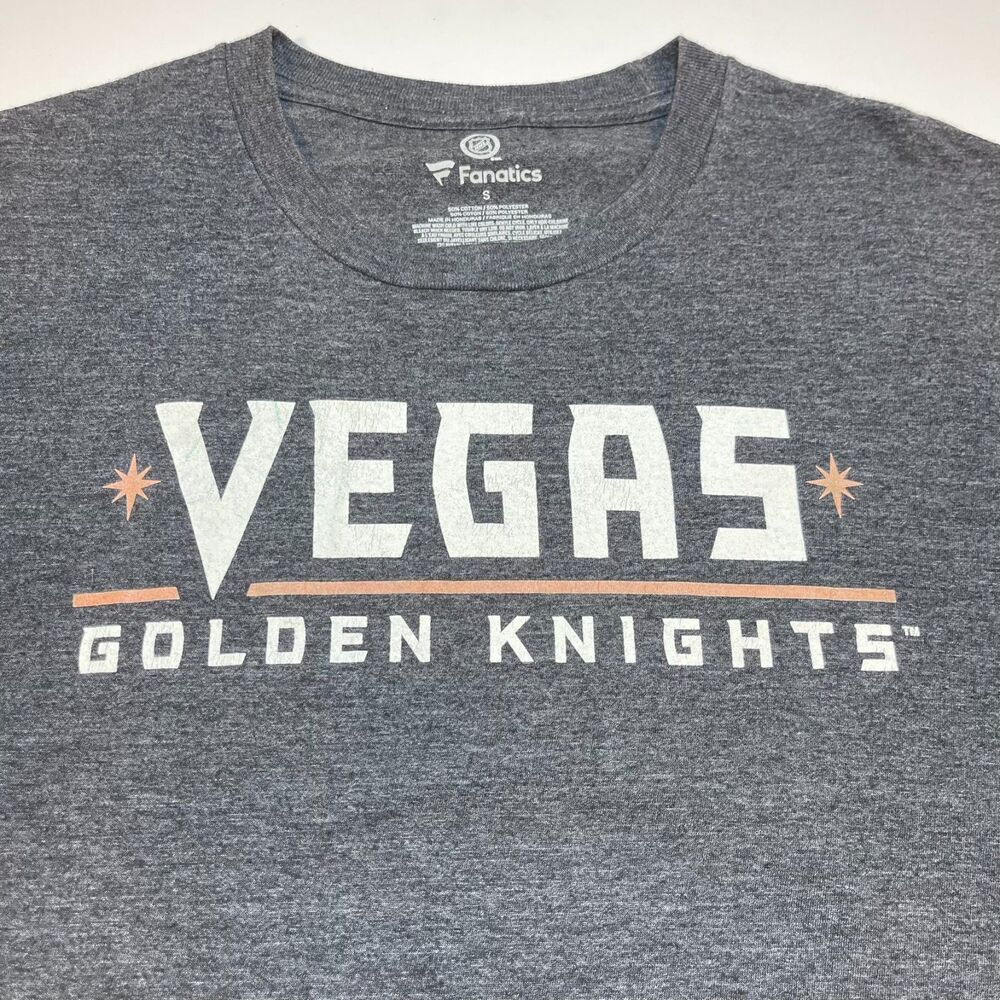 Las Vegas Golden Knights NHL Hockey Tee T SHIRT Sz Mens S Fanatics